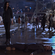 Jessica Jones (Krysten Ritter) stands over the fresh corpse of Kilgrave (David Tennant) in “A.K.A. Smile”, the finale of Jessica Jones’ first season.